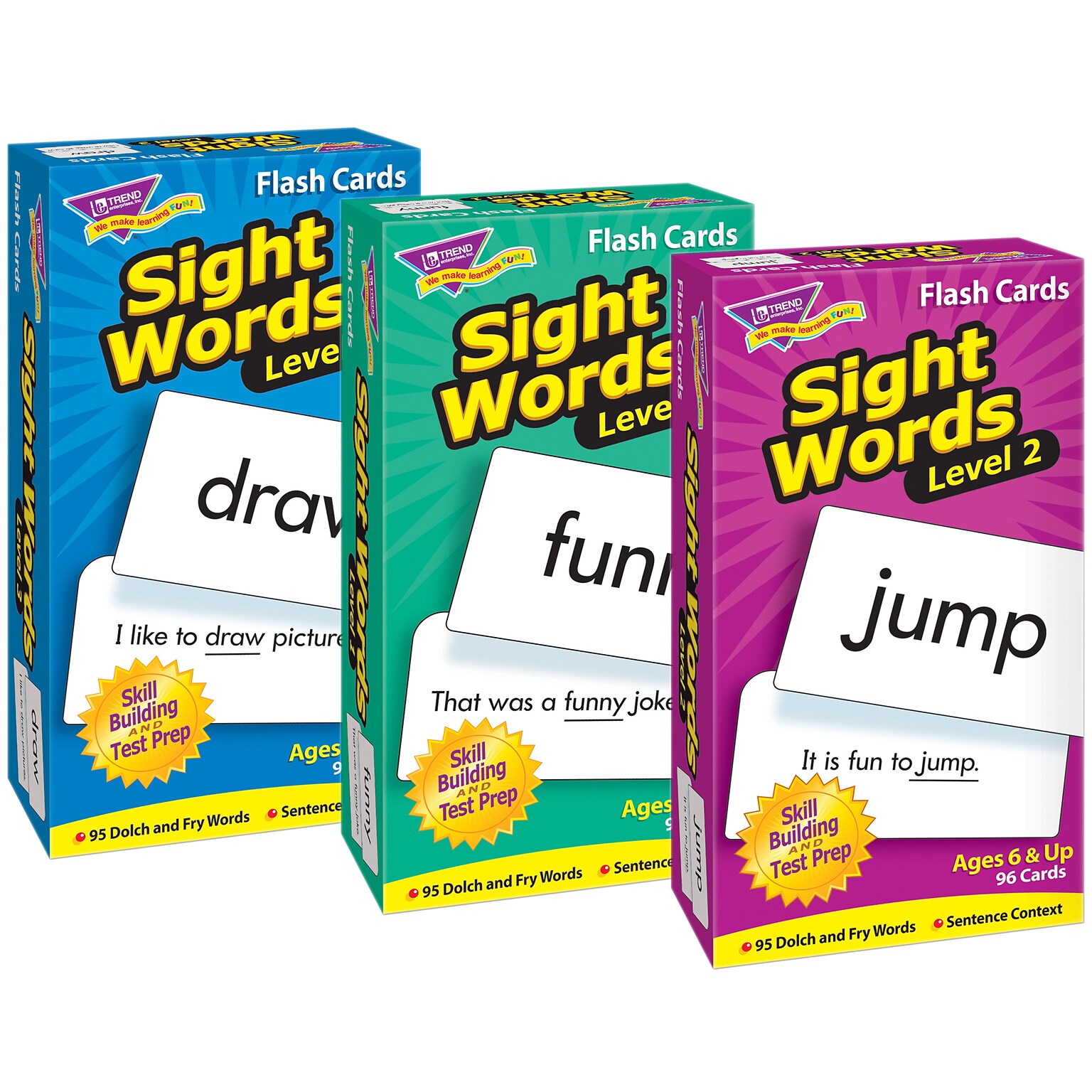 TREND Essential Skills: Learn & Practice Sight Words (T-ESWORD)