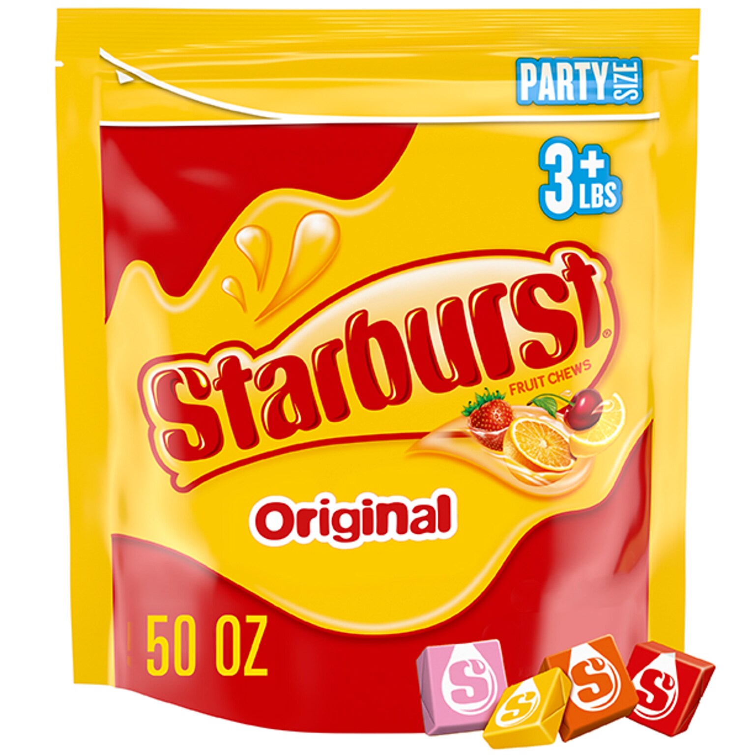 Starburst Original Fruit Chews, 41 oz. Resealable Bag (MMM22649)