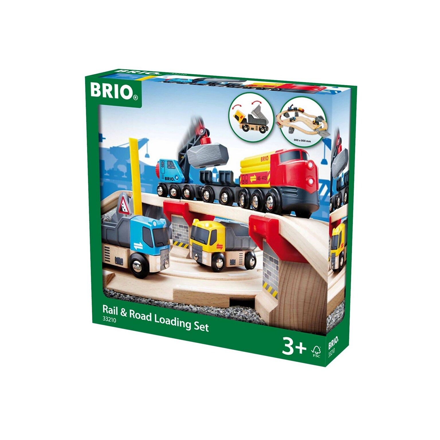 Ravensburger Brio Rail & Road Stone Quarry Set (63321000)