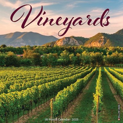 2025 Willow Creek Vineyards 12 x 12 Monthly Wall Calendar (45251)