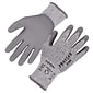 Ergodyne ProFlex 7030 PU Coated Cut-Resistant Gloves, ANSI A3, Gray, XXL, 1 Pair (10466)