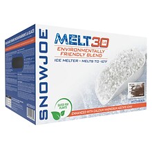 Snow Joe Premium Blend Ice Melter with CMA and Scoop, 30 lbs. (MELT30EB-BOX)