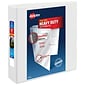 Avery Heavy Duty 2" 3-Ring View Binders, One Touch EZD Ring, White (79-192/79-792)