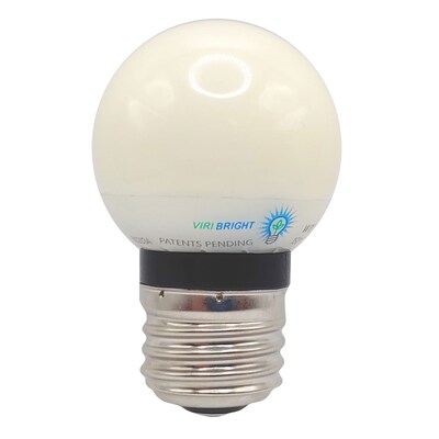 Viribright 3.2 Watts Soft White LED Globe Bulb, 12/Pack (74564)