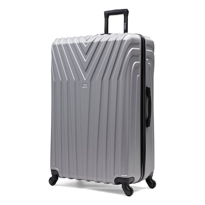 InUSA Vasty 33.86 Hardside Suitcase, 4-Wheeled Spinner, TSA Checkpoint Friendly, Pink (IUVAS00XL-PNK)