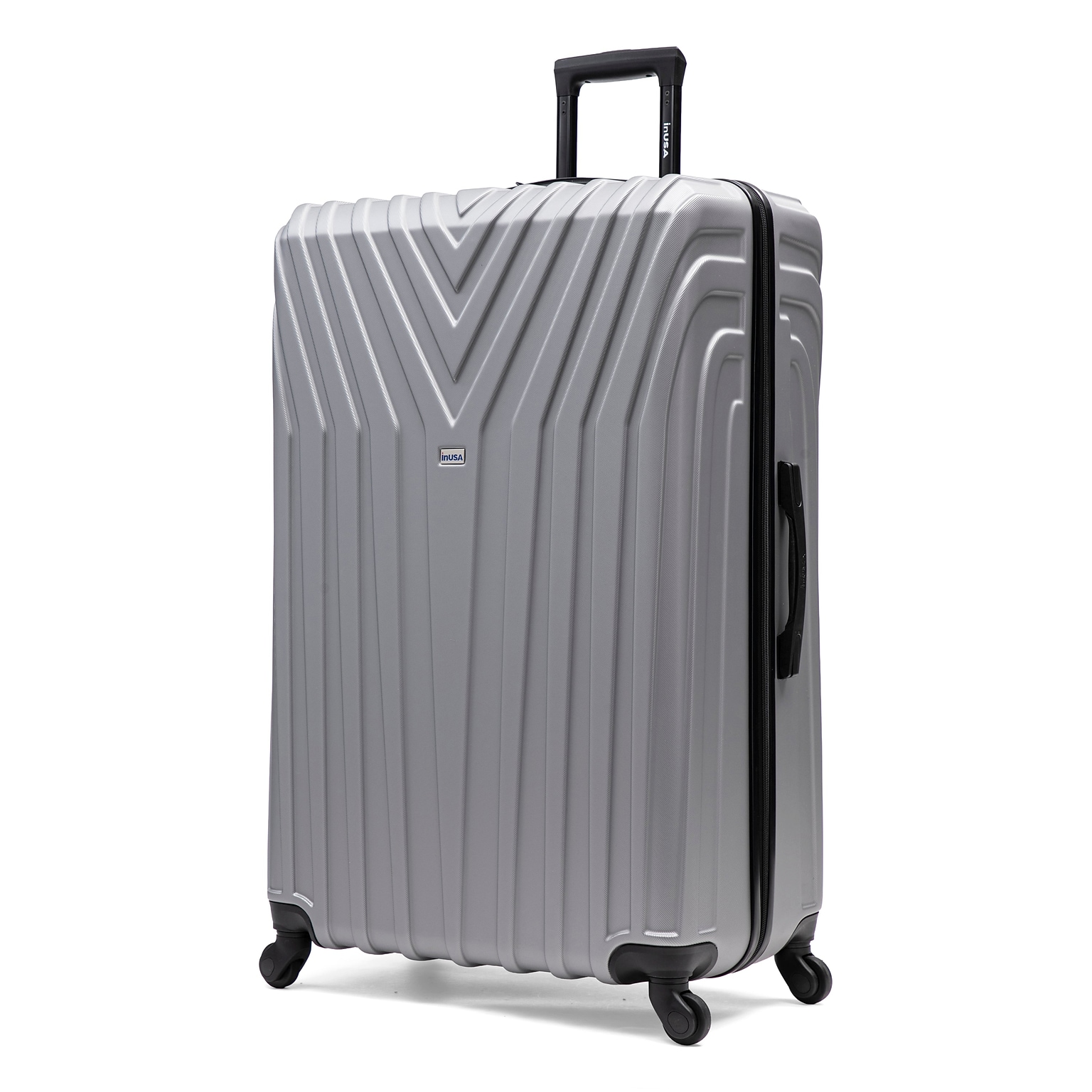 InUSA Vasty 33.86 Hardside Suitcase, 4-Wheeled Spinner, TSA Checkpoint Friendly, Pink (IUVAS00XL-PNK)