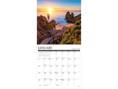 2025 Willow Creek Sunrise, Sunset 12" x 12" Monthly Wall Calendar (45046)