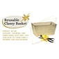 Freida and Joe Warm Vanilla Bath & Body Gift Set in Gold Basket (FJ-157)