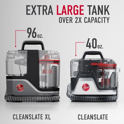 Hoover CleanSlate XL Deep Cleaning Portable Spot Cleaner, 7 In. Clean Path (FH15000V)