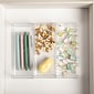 Martha Stewart Brody Stack and Slide Plastic Tray Office Desktop Organizer, Clear, 3/Set (BEPB45163CLR)