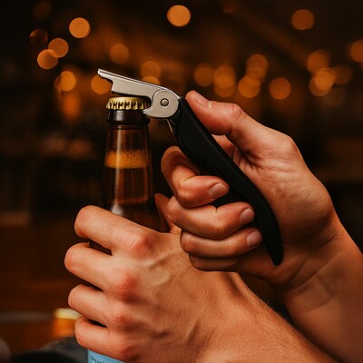 Newhouse Waiter Style Corkscrew Wine Opener, 12/Pack (NHWC-001-12PK)