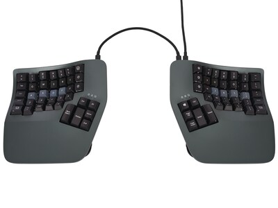 Kinesis Advantage360 Wired Ergonomic Mechanical Keyboard, Graphite (KB360-GBR)