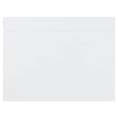 JAM Paper 9 x 12 Booklet Commercial Envelopes, White, 50/Pack (13751H)