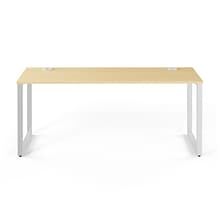 Union & Scale™ Workplace2.0™ 72W x 30D Writing Desk, Maple (UN57480)