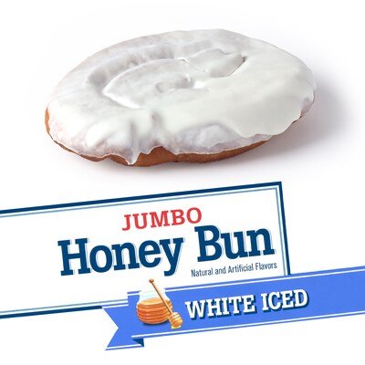 Hostess Cloverhill Jumbo Iced Honeybun, 4 oz, 36/Pack (220-02472)
