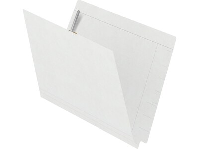 Medical Arts Press Kardex Match Reinforced End Tab File Folder, Straight Cut, Letter Size, White, 50/Box (S-09483-WHT)