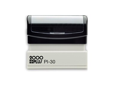 Custom 2000 Plus® PI 30 Pre-inked Stamp, 9/16 x 2-5/16