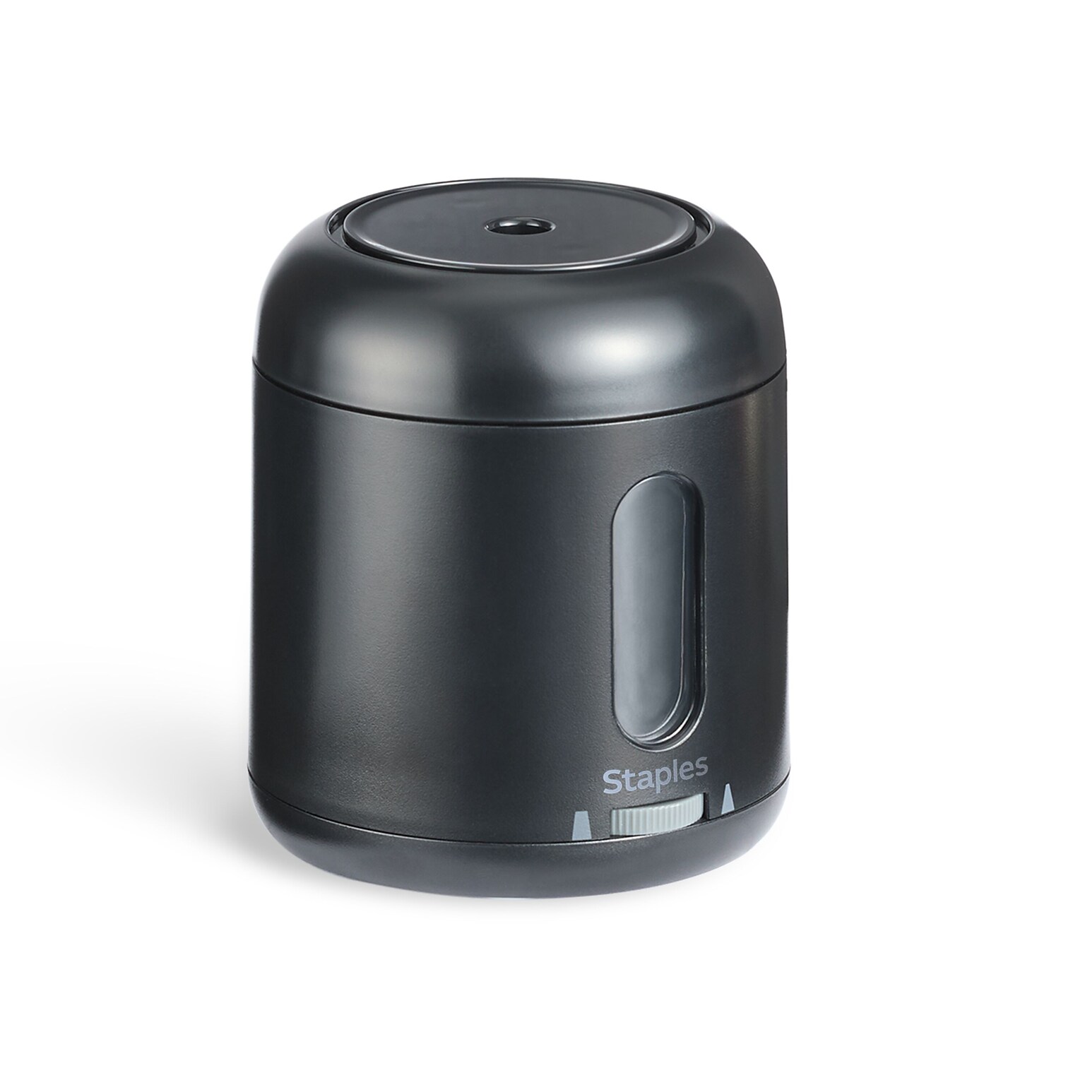 Staples Personal Dual Powered Pencil Sharpener, Black (ST62625)