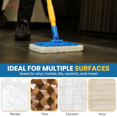 BISON LIFE Light Duty Scouring Pad, White, 20 Pads/Pack (BPKH-SSCP-W-20)