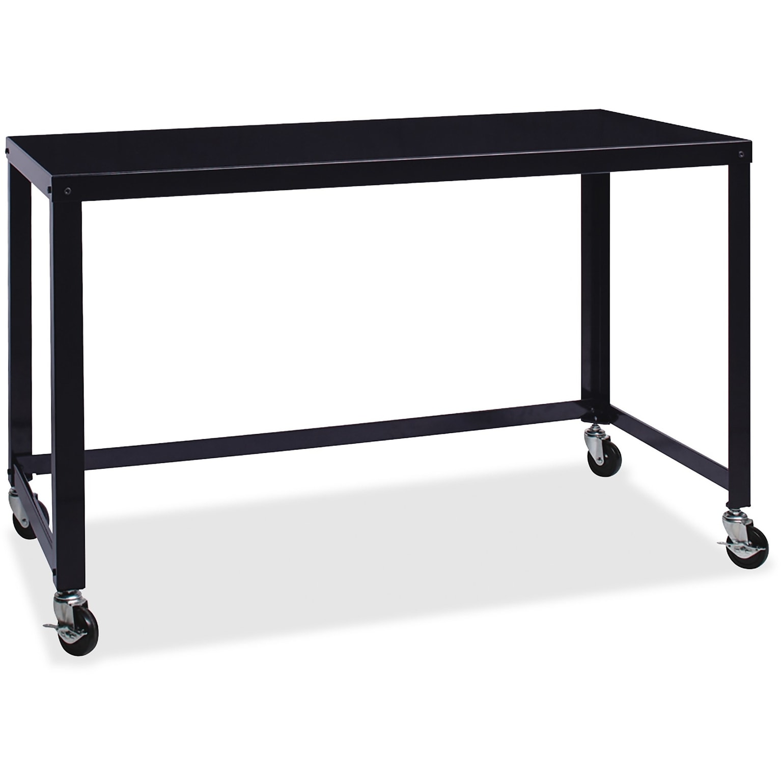 Lorell SOHO 48 W Personal Mobile Desk, Black (LLR34417)