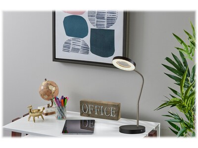 Simplee Adesso Holmes LED 3x Magnifier Desk Lamp (SL4924-01)