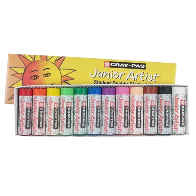 Sakura Cray-Pas Junior Artist, Chubbies, Assorted Colors, 12/Set, 2 Sets/Bundle (SAKXCJP12-2)