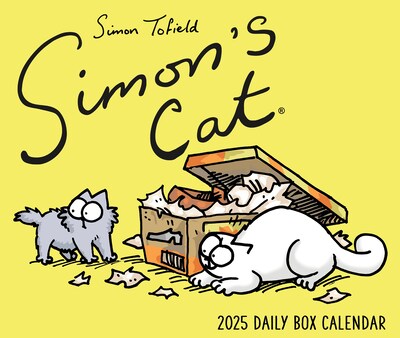 2025 Willow Creek Simon's Cat 6" x 5.5" Day-to-Day Calendar (41017)