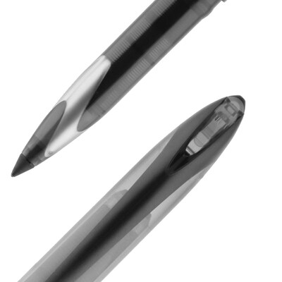 uni-ball AIR Porous Point Pens, Medium Point, 0.7mm, Black Ink, 12/Pack (1927631)