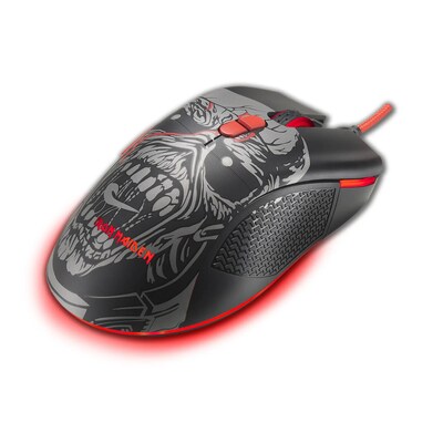 Subsonic IRON MAIDEN® Ergonomic Optical Gaming Mouse, Multicolored (SA5612-IM1)