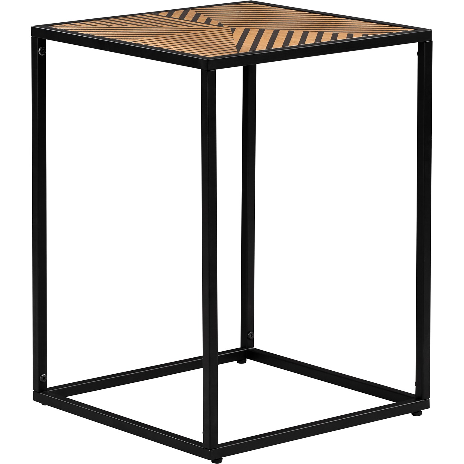 Elle Decor Julian Side Table, Black (FUST20069A)