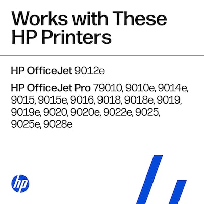 HP 962 Black Standard Yield Ink Cartridge, Prints Up to 1,000 Pages (3HZ99AN#140)