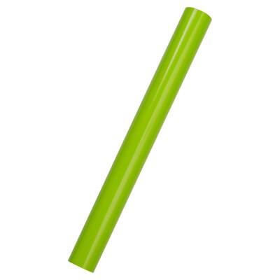 JAM Paper Gift Wrap, 26.3' x 2.5", Lime Green, 2/Pack (165S25263lig)