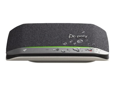 Poly Sync 20 USB-C Speakerphone, Black/Silver (7F0J7AA)