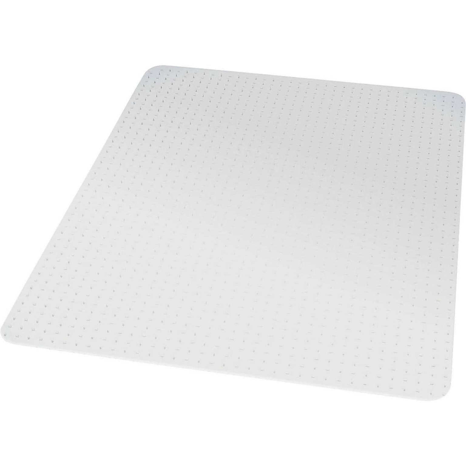 Quill Brand® Standard 36 x 48 Rectangular Chair Mat for Carpet, Resin (28593)