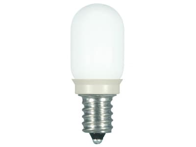 Satco Lighting 0.8-Watt Warm White LED Decorative Bulb, 12/Carton (S9176)
