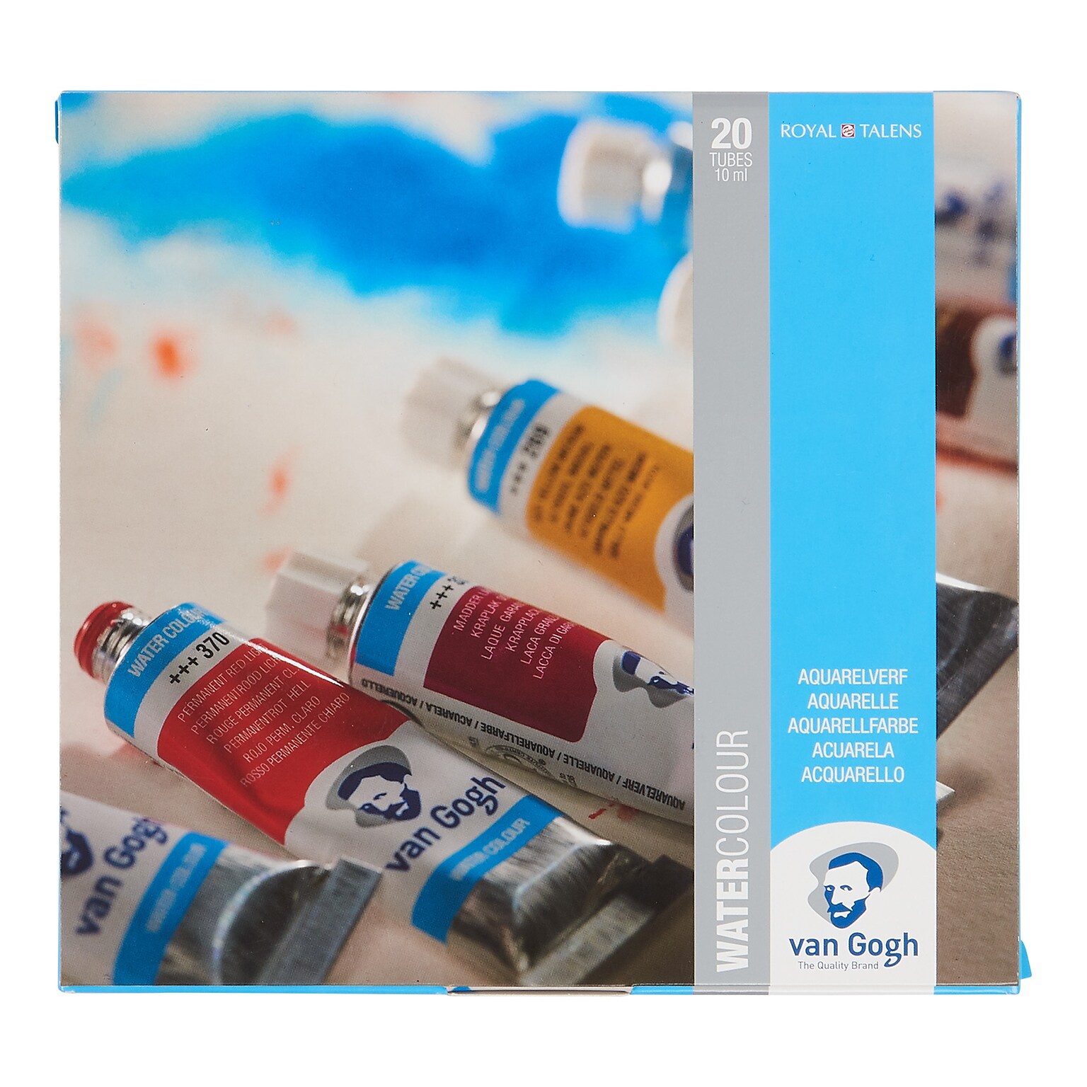 Talens Van Gogh Watercolor Paint, Assorted Colors (VNG20820120)