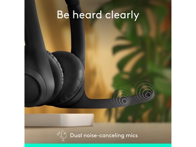 Logitech Zone Vibe 300 Wireless Noise-Canceling Bluetooth Stereo Headset (981-001406)