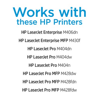 HP 58X Black High Yield Toner Cartridge, Print Up to 10000 Pages (CF258X)