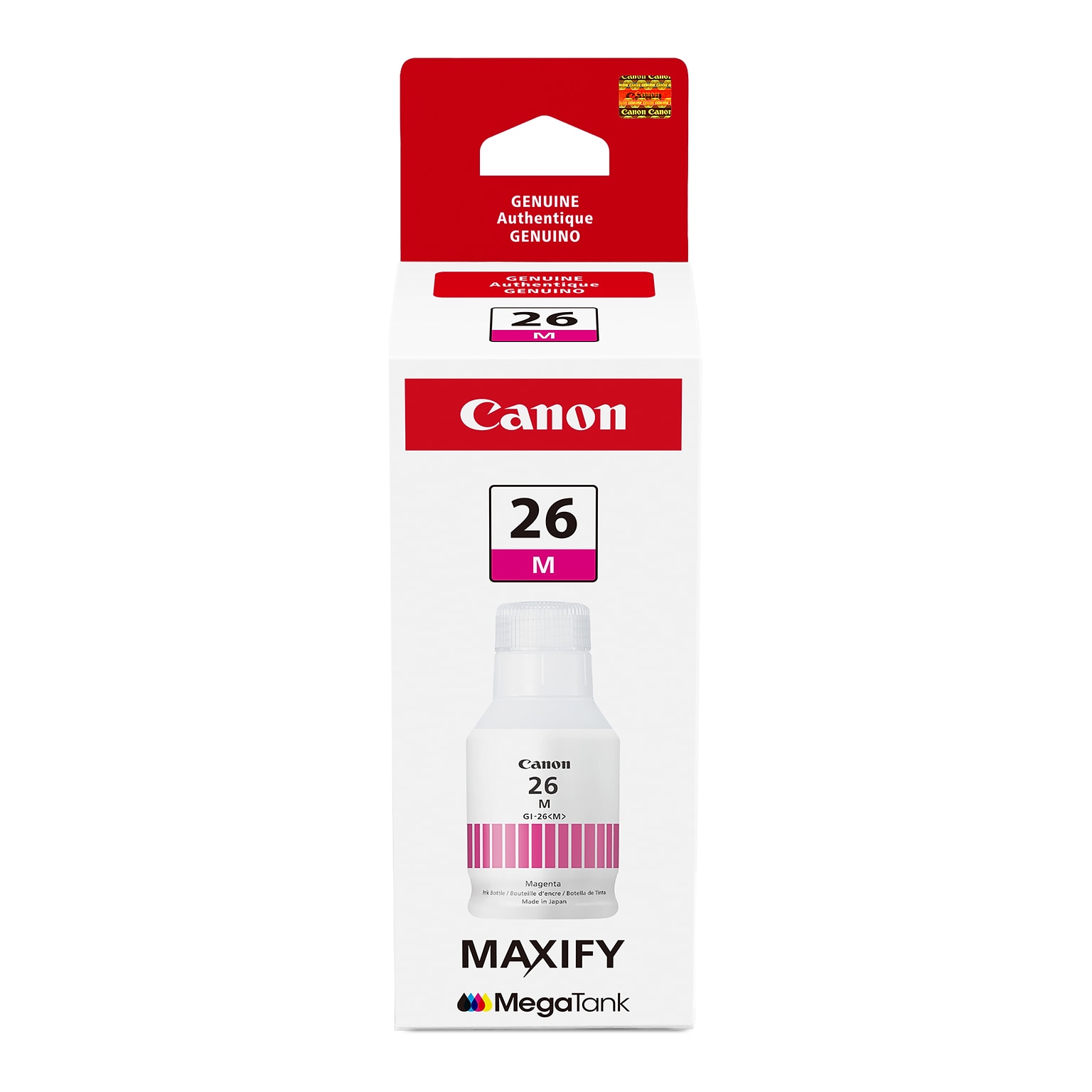 Canon GI-26 Magenta High Yield Ink Cartridge Refill (4422C001)