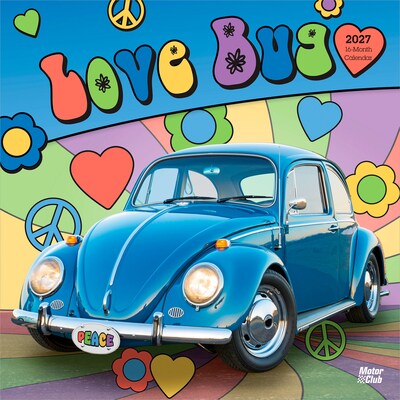 2027 BrownTrout Love Bug 12 x 12 Monthly Wall Calendar (9798330711222)