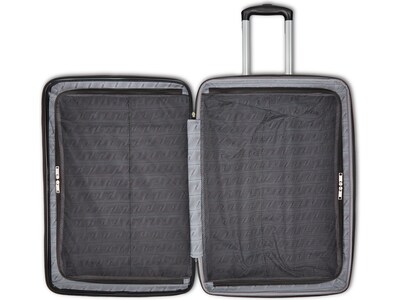 Samsonite Alliance SE 22" Hardside Carry-On Suitcase, 4-Wheeled Spinner, TSA Checkpoint Friendly, Bass Black (145793-1027)