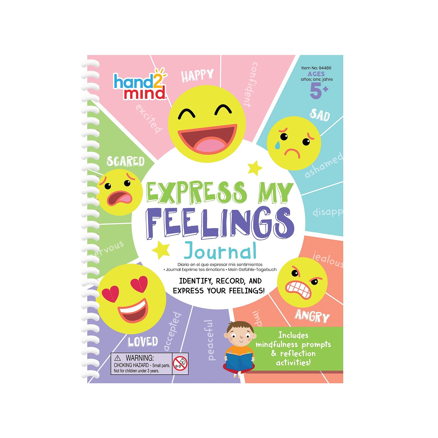 hand2mind Express My Feelings Journal (94486)