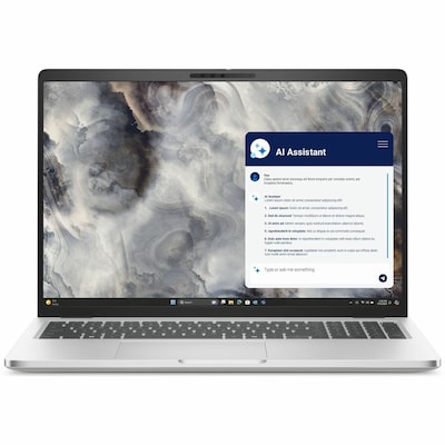 Dell Pro 16 Plus 16 AI Laptop, Copilot+ PC, Intel Core Ultra 7 - 266V, 2.8GHz, 16GB RAM, 512GB SSD, Windows 11 Pro, Silver