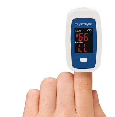 SmartHeart Fingertip Pulse Oximeter, Blue (11-50K)