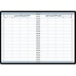 2024 House of Doolittle 8.5" x 11" Daily 8-Person Group Practice Planner, Black (281-02-24)