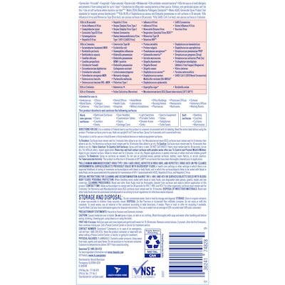 Lysol Professional Cleaner Cleaner Disinfectants, Clean, 19 Oz., 12/Carton (36241-74828)