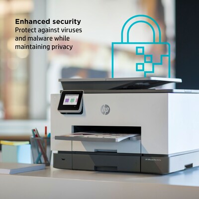 HP OfficeJet Pro 9025e Wireless Color All-in-One Printer Includes 6 months of FREE Ink with HP+ (1G5M0A)