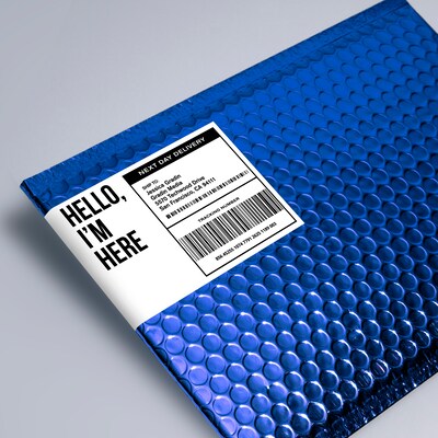 Avery TrueBlock Laser Shipping Labels, 3-1/2" x 5", White, 400 Labels/Box (5168)