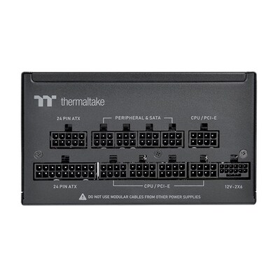 Thermaltake Toughpower PT 1000W ATX 3.1 80 PLUS Platinum ATX Power Supply, Black (PS-TPP-1000FNFAPU-1)