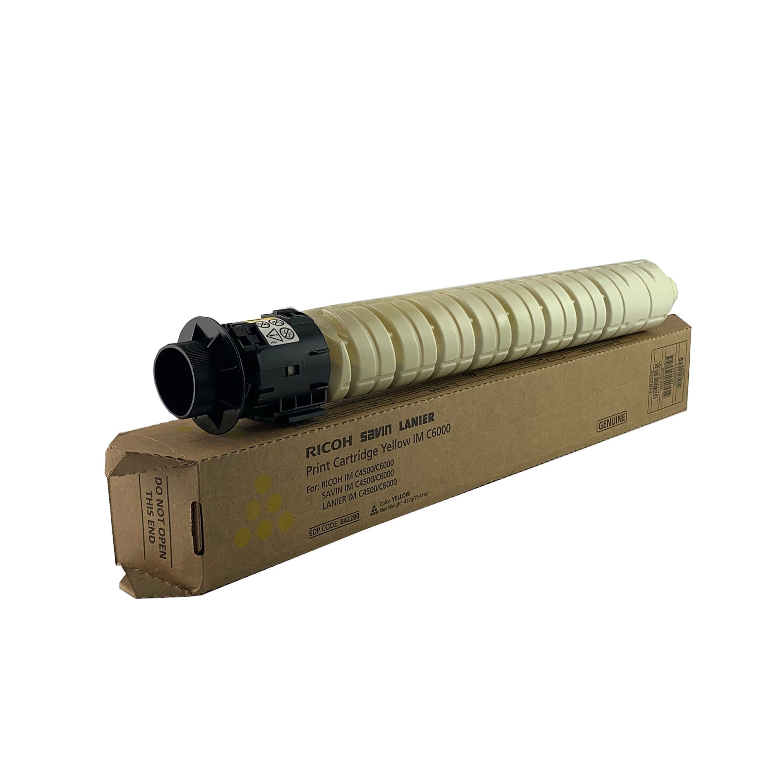 Ricoh 842280 Yellow Toner Cartridge, Prints Up to 22,500 Pages